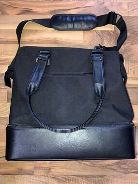 Beis Black Weekender Luggage Carry on bag